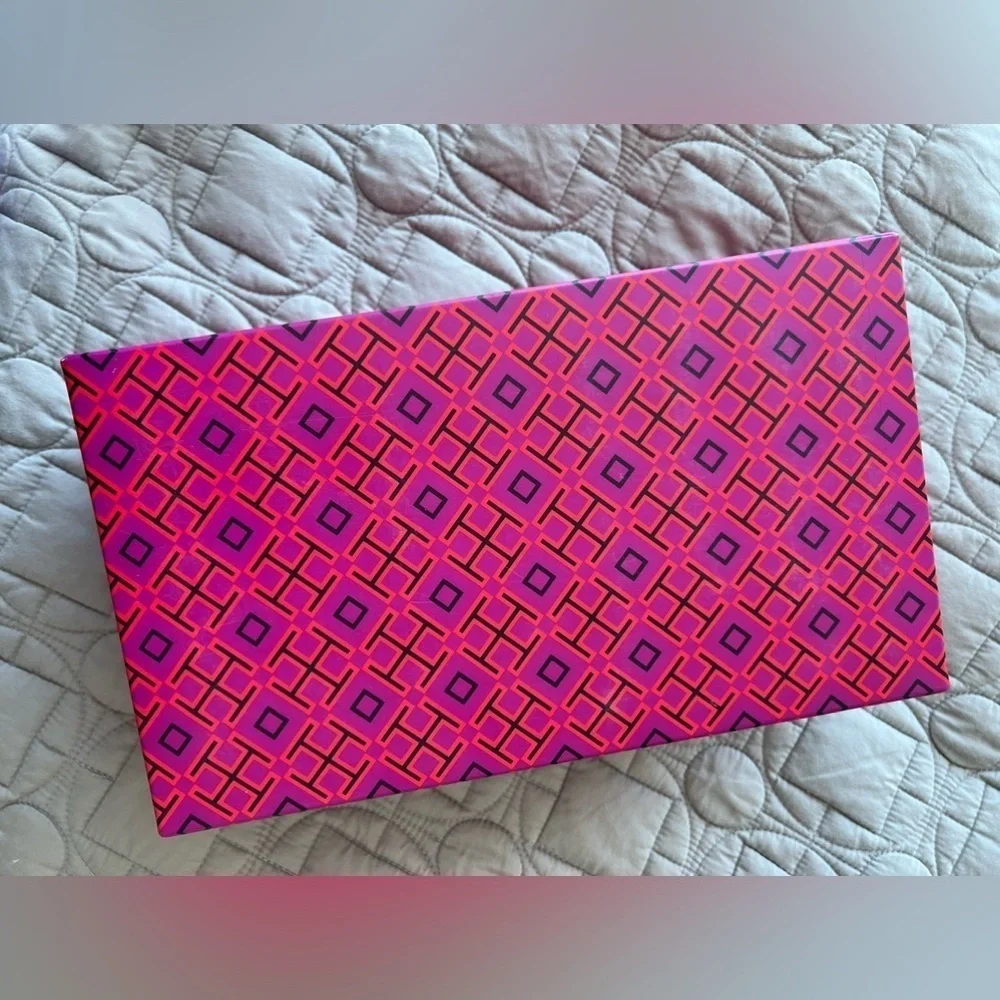 Tory Burch Pink and Orange Patterned Box